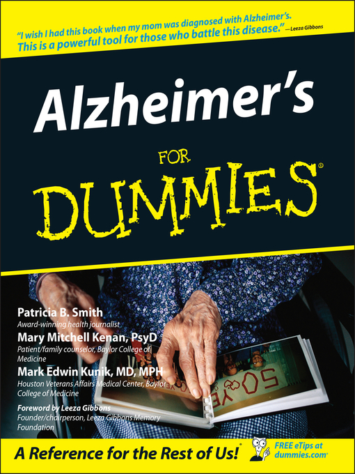 Title details for Alzheimer's For Dummies by Patricia B. Smith - Available